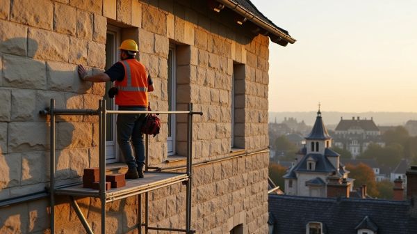L'importance d'un maçon expérimenté à Caen pour vos projets