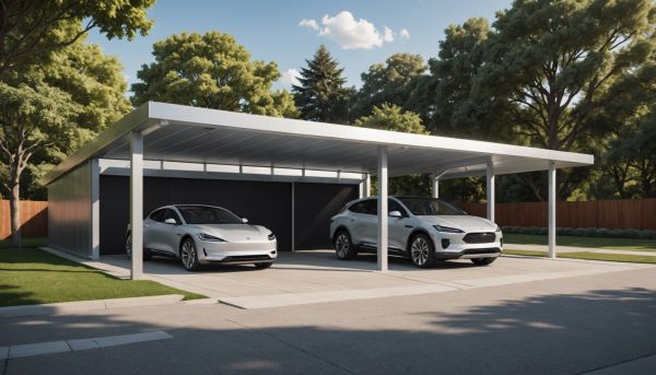 Optez pour un abri voiture aluminium : esthétique et protection