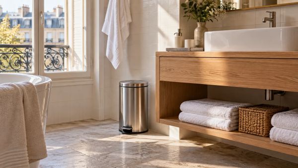 Top modèles de poubelles de salle de bain élégantes et robustes