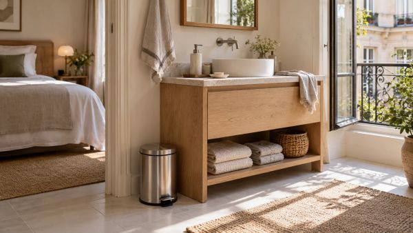 Top modèles de poubelles de salle de bain élégantes et robustes
